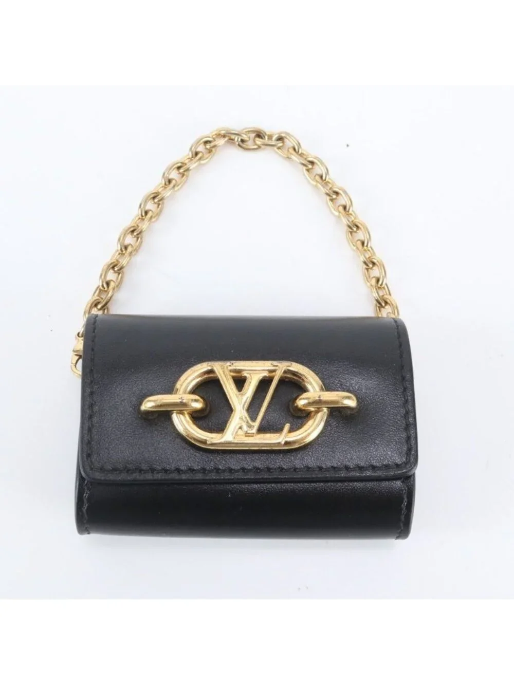Louis Vuitton Bijou Sac Earphones Holder LV Link Case Airpods Pouch